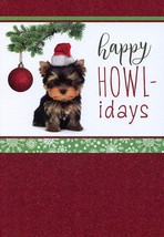 Happy Howlidays - Christmas Greeting Card - 25964 - $2.79