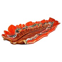 Vintage Vallauris Large Dish – 50 cm Pocket Tray with Signature - 2Y197 - $190.07