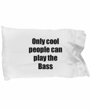 Bass Player Pillowcase Musician Funny Gift Idea Bed Body Pillow Cover Case Set - £17.43 GBP