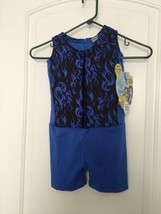 Vintage Child Blue Black Water Play Suit Flotation Swim Device Flames Size Small - £28.87 GBP