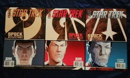 Star Trek: Spock Reflections #1 Thru #4 (Idw Comics 2009) Complete Set - $10.00