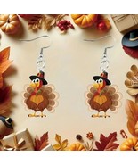 Turkey Thanksgiving Earrings  Fashion Jewelry Dangle Earrings ✨️  - $8.56
