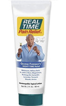 Real Time Pain Relief George Foreman&#39;s Night-Time, 3 Ounce Tube - £11.99 GBP