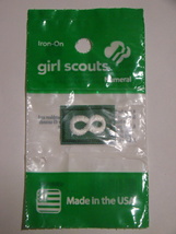 Girl Scouts - Numeral 8- Iron-On Patch - $10.00