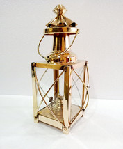 Antique Marine Anchor Decortive Oil Lamp Nautical Ship Lantern Antique Finish - £46.71 GBP