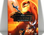 Walt Disney&#39;s -The Lion King (2-Disc DVD, 1994, Platinum Ed) w/ Slip ! - $9.48