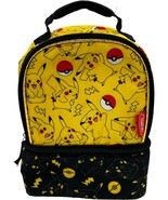 Thermos Pikachu Pokemon Dual Compartment insulated Lunch Box - Yellow &amp; ... - $29.45