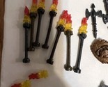 Lot Mega Bloks Krystal Wars Knights Orcs Mini Figures Weapon Accessories... - $69.25