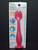 Baby Bum Brush Diaper Ointment Applicator Pink BPA Free Soft Silicone Ne... - £10.50 GBP