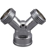 Plumb Pak PP850-1 Hose Y Connector, Cast Metal, Chrome Plated - $394.03 MXN