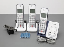 Panasonic KX-TGD863A Cordless Phone System - Navy Blue - £19.57 GBP