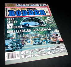 Street Rodder Magazine Nov 1982 Vol11 No11 Nsra Nationals Kkoa Leadsled Mad Mall - £7.56 GBP