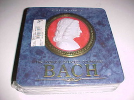 Madacy Entertainment Bach World&#39;s Greatest Composer Classical 4 CD 2008 New - £38.47 GBP