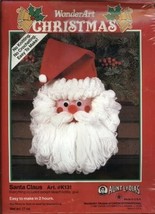 Aunt Lydia&#39;s WonderArt Christmas Santa Claus Kraft Kit #K1311991 - $21.03