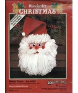 Aunt Lydia&#39;s WonderArt Christmas Santa Claus Kraft Kit #K1311991 - £16.54 GBP