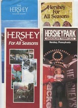 Hershey Pennsylvania Chocolate Town For All Seasons &amp; Pocono Resort Brochures  - £21.83 GBP