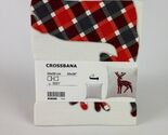 Ikea Crossbana Pillow Cushion Cover Cotton 20" x 20" Reindeer Holiday New - $15.90