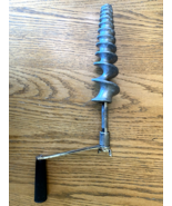 Garden Way Squeezo Auger, Strainer Shaft, Ferrule &amp; Handle With Wing Nut - $745.09 MXN