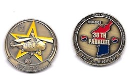 Army 38TH Parallel Korea Kor EAN War The Forgotten War Challenge Coin - £27.41 GBP