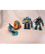 Rescue Heroes Robo Team Clamp Down Police Robot Heroes Nemo Rescue Dolph... - $282.73 MXN