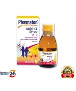 7PCS X 100ML PHARMATON KIDDI CL SYRUP MultiVitamin with Lysine and Calcium  - $100.19