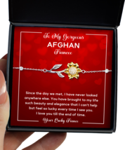 Afghan Fiancee Bracelet Gifts - Sunflower Bracelet Jewelry Valentines Day  - £39.92 GBP