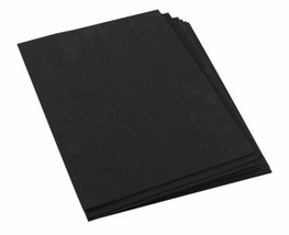 Craft Foam -9&quot; x 12&quot; Sheets-Black-10 Pack- 2mm thick - £11.35 GBP