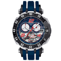 Tissot Men&#39;s T-Race Nicky Hayden Limited Edition Blue Dial Watch - - £424.38 GBP