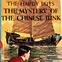Hardy Boys The Mystery of the Chinese Junk Dixon 1960 Vintage Adventure ... - $5.69