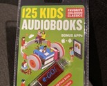e-GO!  Kids Library 125 Kids Audiobooks, pre-loaded 8GB flash drive, new... - $17.82