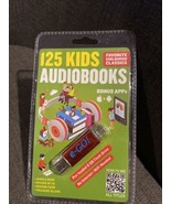 e-GO!  Kids Library 125 Kids Audiobooks, pre-loaded 8GB flash drive, new... - £13.93 GBP