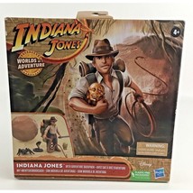 Indiana Jones Worlds Of Adventure Series Action Figure Backpack Hasbro 2... - $34.60