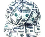 CASH MONEY NEW HUNDREDS $100 DOLLAR BILLS BENJAMINS FLAT BILL SNAPBACK C... - £15.27 GBP