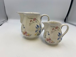 Villeroy &amp; Boch RIVIERA Cream Pitcher and Milk Jug (large &amp; small jugs) - £41.12 GBP