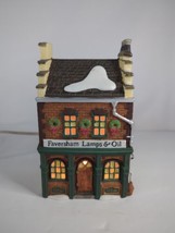 Dept 56 Heritage Village Collection  Faversham Lamps &amp; oil 5832-7 With Box - $19.99