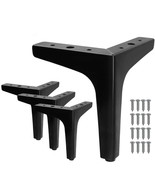 4pcs 5 Inch Furniture Legs, Modern Style Furniture/ Sofas Legs Metal Mat... - $589.17 MXN