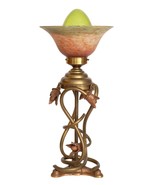 Art Nouveau Lampe de Table &quot; CUCKOO&#39;S NEST &quot; Collector Lampe de Cuivre - $466.39