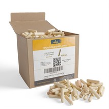 ALBO Wooden Dowel Pins Assorted Sizes 1/4+5/16+3/8+1/2 inch Fluted Wood ... - $262.60 MXN+