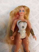 1985 Mattel Princess Of Power She-Ra Action Figure Doll Blonde Hair Vintage 6&quot; - £17.90 GBP