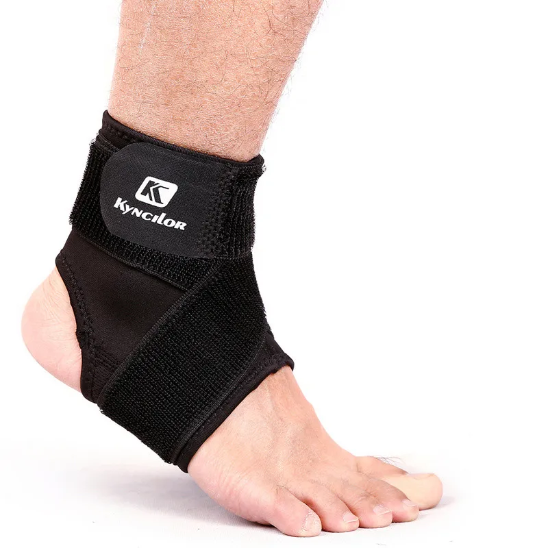 Support high quality adjustable elastic anti sprain ankle protector sport fitness ankle thumb200