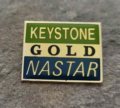 KEYSTONE Gold Nastar Green Ski Souvenir Resort Vintage Lapel Hat Pin Colorado - $15.99