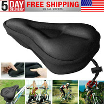 Wide Big Bum Bike Bicycle Gel Cushion Extra Comfort Sporty Soft Pad Seat... - $13.29
