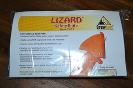 Crew Safe Safety Solutions LZ-S Lizard Orange Safety Utility Knife Kit R... - £3.95 GBP
