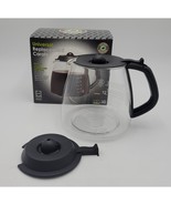 Medelco 12 Cup Glass Universal Replacement Carafe - Black, Cafe Brew Col... - $18.69