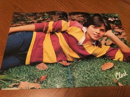Clark Brandon teen magazine poster clipping laying grass The Chicken Chr... - $4.00