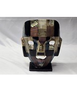 Vintage Mayan Aztec Death Burial Mask Semi Precious Stone Turquoise Pear... - €39,54 EUR