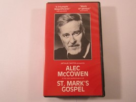 VHS Christian Film ST. MARK&#39;S GOSPEL Alec McCowen 1990 [10C3] - $177.60