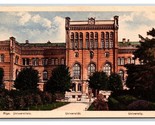 University of Latvia Riga Latvia UNP WB Postcard V23 - $4.90