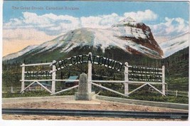 Alberta Postcard Canadian Rockies The Great Divide - £1.70 GBP