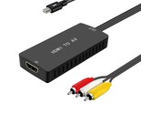 Hdmi To Rca Converter, Hdmi To Composite Video Audio Converter Adapter, ... - £25.57 GBP